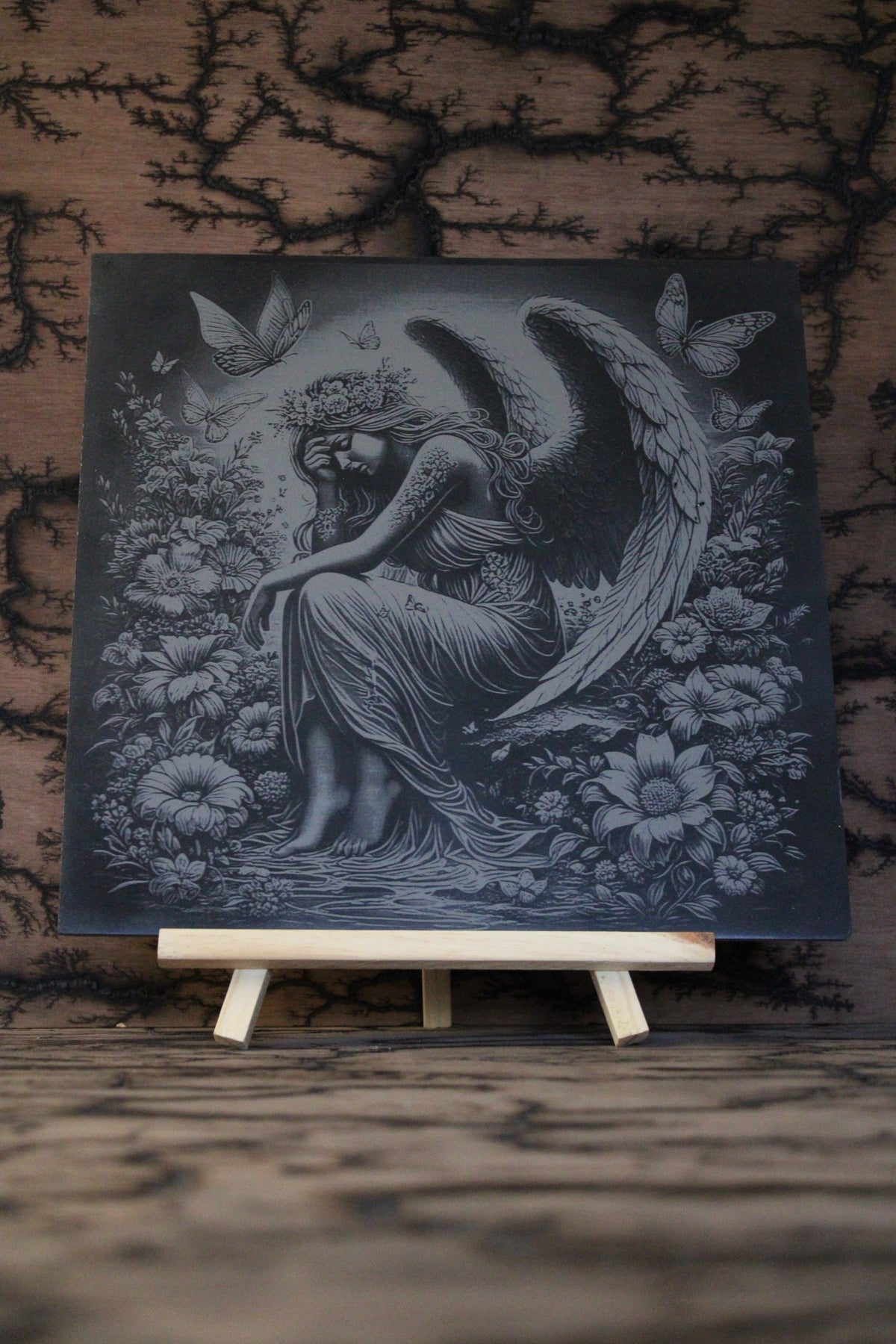 Heavenly Angel Engraved Slate