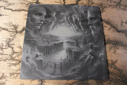 Dreamscape - Slate Engraving