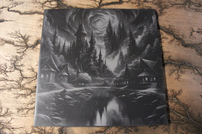 Castle Setting - Slate Engraving