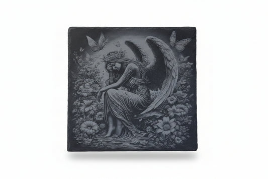 Heavenly Angel  Engraved Slate