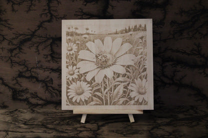 Ladybird - Engraved Wood