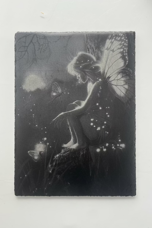 Fairy - Slate Engraving