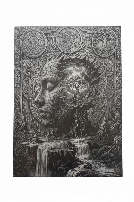 Healing Mind- Slate Engraving