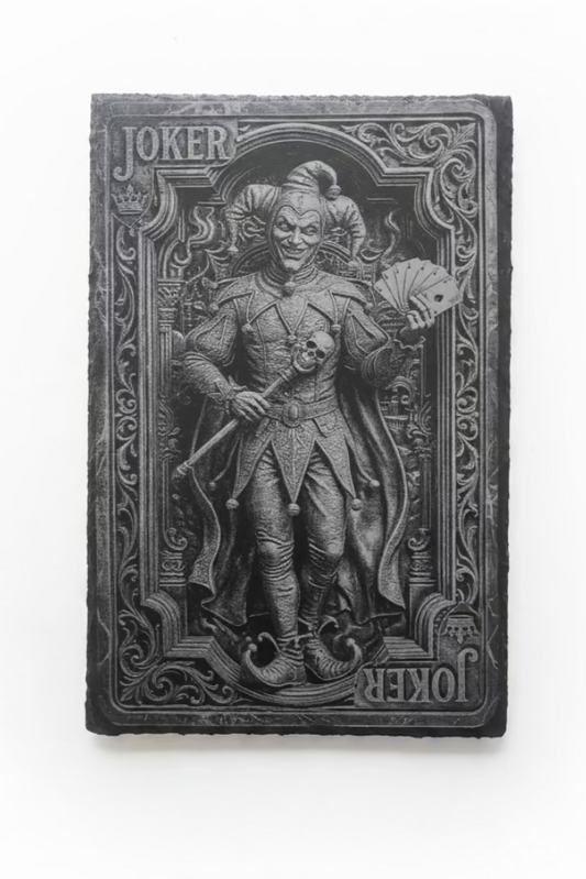 Joker - Slate Engraving