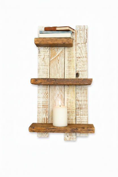 Rustic Reclaimed Wooden Shelf